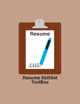 Preview of Resume SkillSet Toolbox Teacher Resource Book(Teacher&Student Materials)