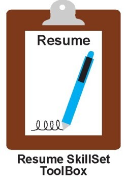 Preview of Resume SkillSet ToolBox Student Digital Version