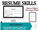 Resume Skills Quiz