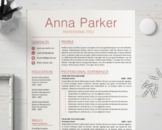 Resume Template, Curriculum Vitae Format for Word