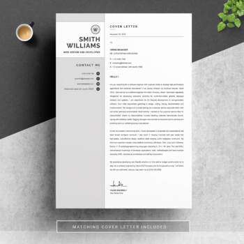 Resume Template / Curriculum Vitae by ResumeInventor | TPT