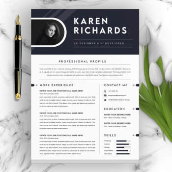 Preview of Resume Template / Curriculum Vitae