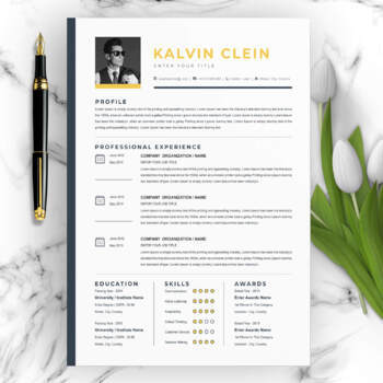 Preview of Resume Template | Modern CV Design
