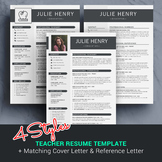 Resume Template and Cover Letter for MS Word + SPECIAL BONUS