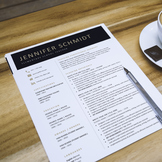Resume Template and Matching Cover Letter + SPECIAL BONUS