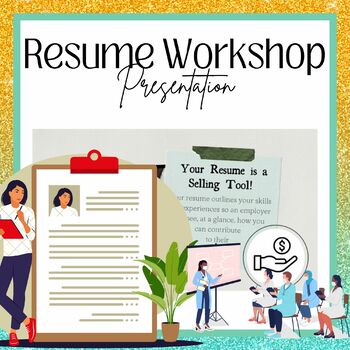 Preview of Resume Workshop Lesson Presentation NO PREP!