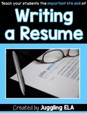 Resume Writing With Your Students