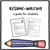 Résumé-writing guide for students