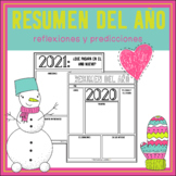 Resumen del Año - New Year's activity in Spanish for 2020