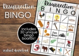 Resurrection Bingo | Easter Bible Bingo | Easter Bingo | S