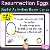 Resurrection Eggs Digital Easter Activities Boom Cards Dis