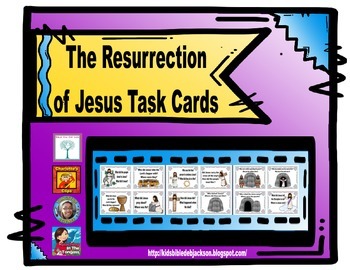 Preview of Resurrection of Jesus Fact Task Discussion Cards