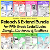 Reteach and Extend: Bundle - 5th Grade Social Studies Activities