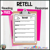 Retell FREEBIE | Free Reading Response Graphic Organizer |