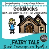 Retell Me A Story--Goldilocks Stick Puppets & Reader's The