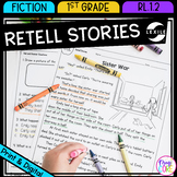 Retell Stories - 1st Grade Reading Passages Worksheets Anc