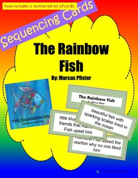 Retell and Sequencing Cards: The Rainbow Fish - First or Second Grade
