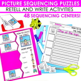 Sequencing Picture Cards: 5 Step Sequencing & Story Prompt