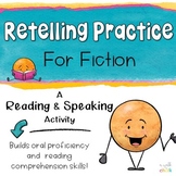Fiction Retelling Practice | Discussion Cards | ESL Speaki