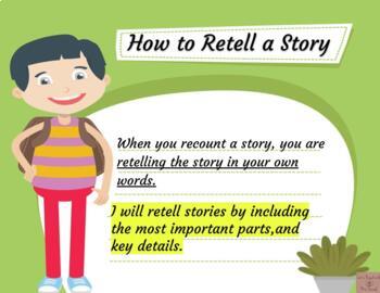 Preview of Retelling & Recounting Stories 