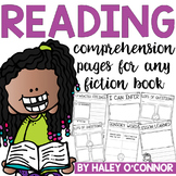 Comprehension Pages For Any Fiction Book