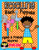 Retelling Stick Puppets {Pigeon & Friends Inspired}