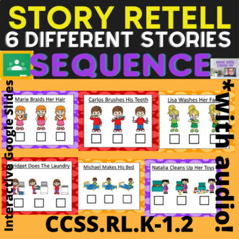 Preview of Retelling Stories in Sequence