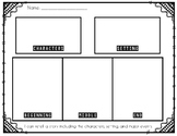 Retelling Worksheet: Characters, Setting, Beginning, Middl