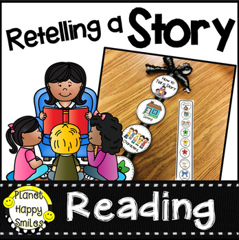 Retelling a Story: Sticks, Prompts, and Posters by Planet Happy Smiles