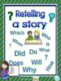 Retelling a story worksheets