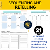 Sequencing and Retelling Worksheets Templates