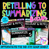 Retelling to Summarizing Fiction Reading Comprehension Dif