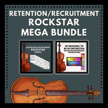 Preview of Retention/Recruitment Rockstar MEGA Bundle