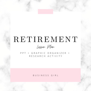 Preview of Retirement Lesson Plan Bundle