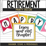 Retirement Party Decorations | Printable Party Décor for R