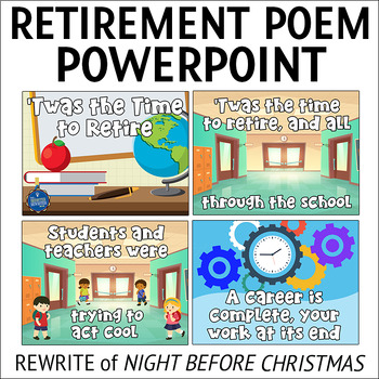 Preview of Retirement Poem PowerPoint