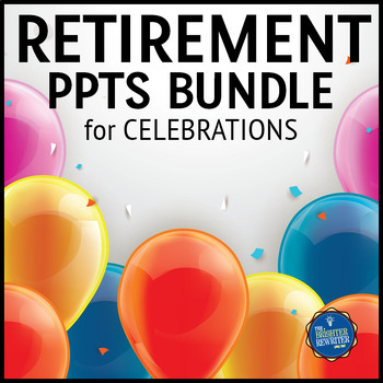 Preview of Retirement PowerPoints Bundle