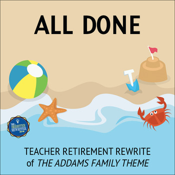 Preview of Retirement Song Lyrics for Addams Family Theme