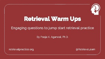 Preview of Retrieval Warm Up Questions