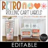 10 Drawer Cart Labels and Essex Rolling Cart Labels Editab