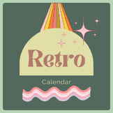 Retro 2024  unic calendar Yeah !!