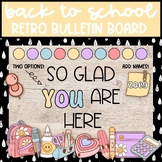 Retro Back to School Bulletin Board, August and September 