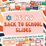 Retro Back to School Slides