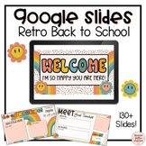 Retro Back to School Themed Google Slides Templates