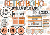 Retro Boho Classroom Decor BUNDLE!