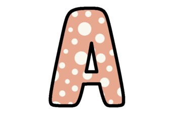 Preview of Retro Bulletin Board Letters, Alphabet Posters,  Classroom Décor #155Has A