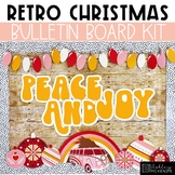Retro Christmas Bulletin Board Kit