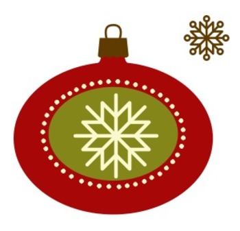 Retro Christmas Decoration Clip Art Sample By Yarko Design 