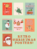 Retro Christmas Posters