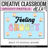Retro Classroom Decor - Back to School Bulletin Board